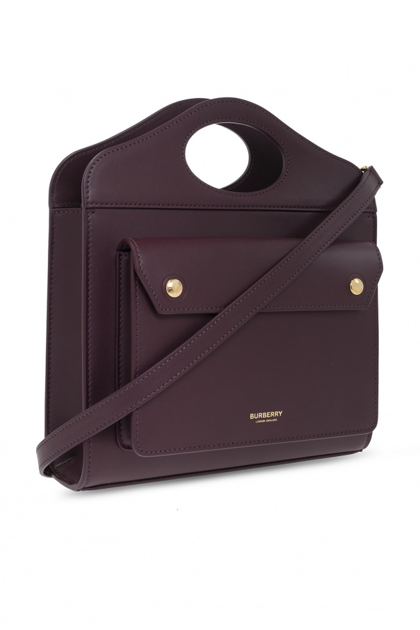 Burberry cheap bag maroon